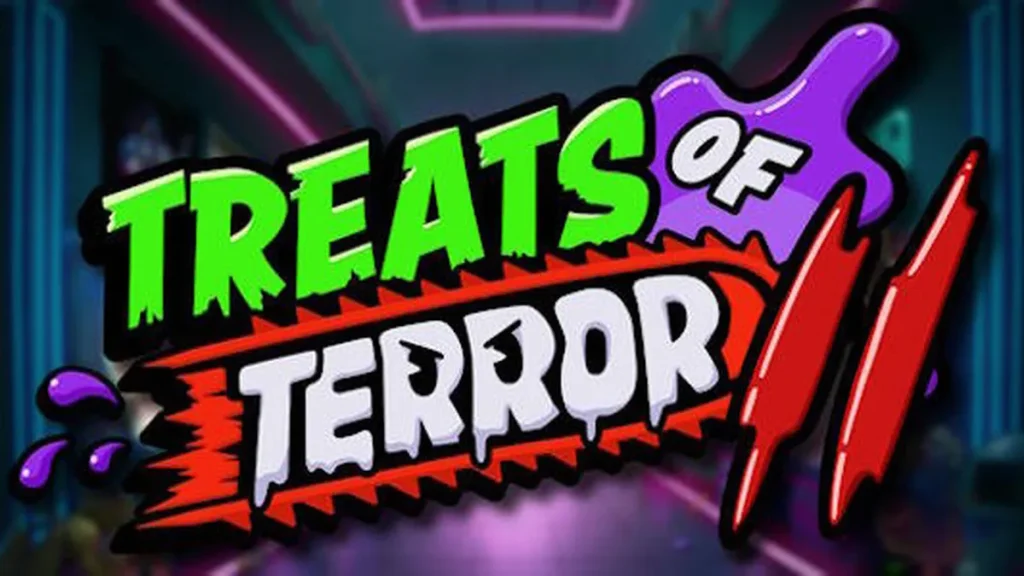 Tampilan layar permainan Treats of Terror II pada perangkat seluler yang menunjukkan antarmuka pengguna yang intuitif.